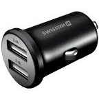 Adaptor CL 2x USB 4.8a Metal Negru