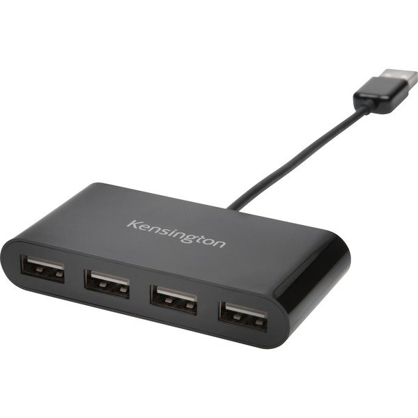 HUB USB 4x USB 2.0 Type-A Negru