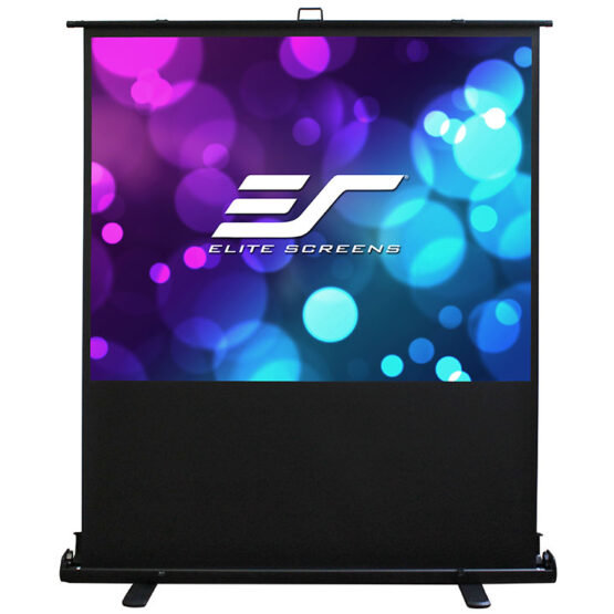 Ecran de proiectie F107XWH2 Pe Podea Pull Up 237 x 133.5cm Format 16:9 Negru