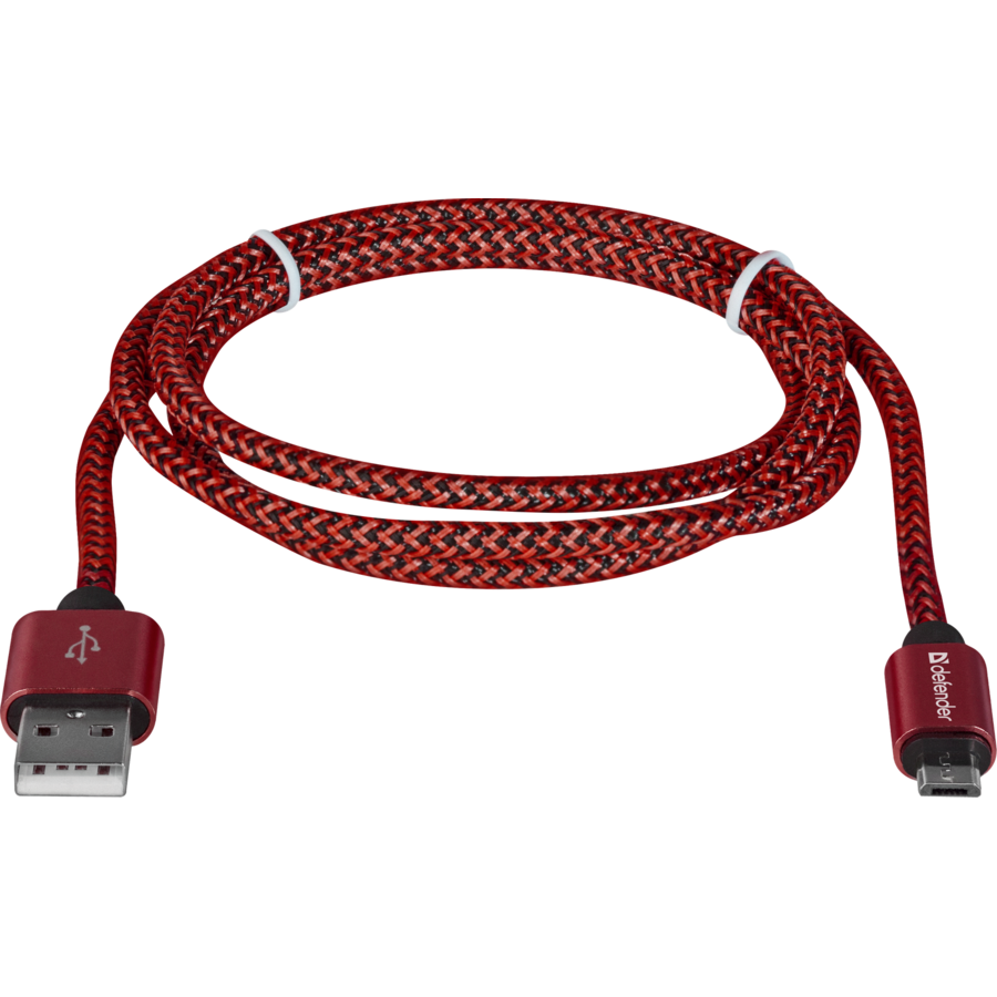 Cablu Date Micro Usb  PRO USB2.0 2.1A 1m Rosu