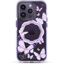 Butterfly Series pentru iPhone 14 Purple
