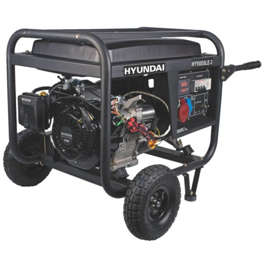 Generator De Curent Trifazic HY9000LEK-3 Negru