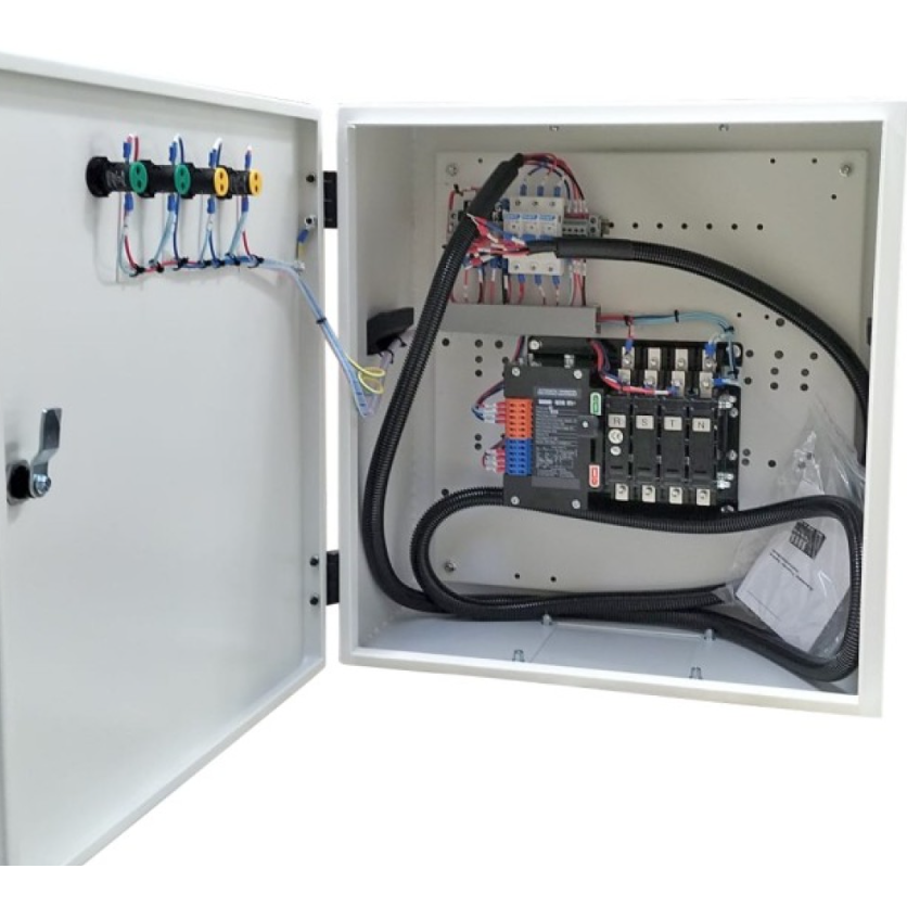 Automatizare Pentru Generatoare Electrice Trifazate ATS-63A Alb