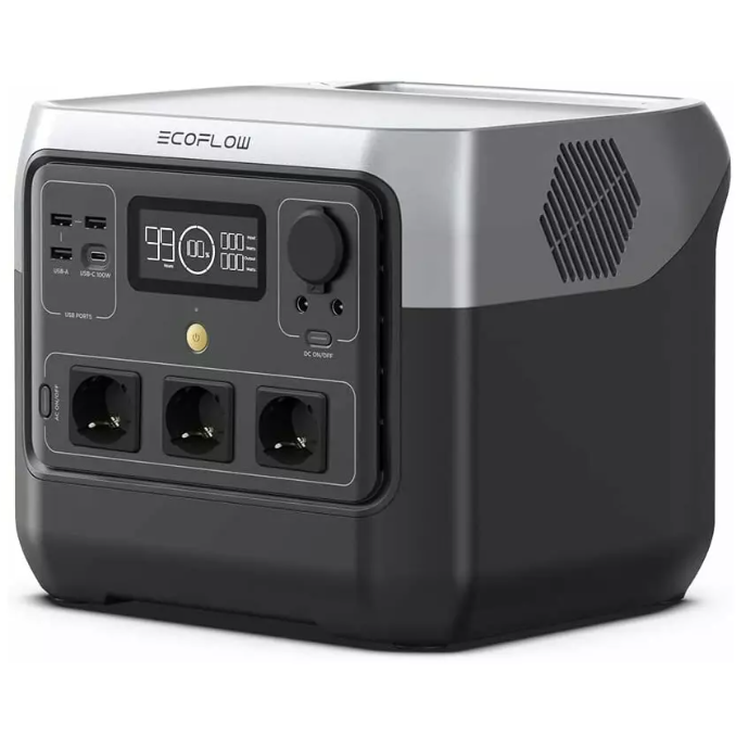 Power Station EcoFlow River 2 Pro 768Wh 4X 800W Negru/Gri