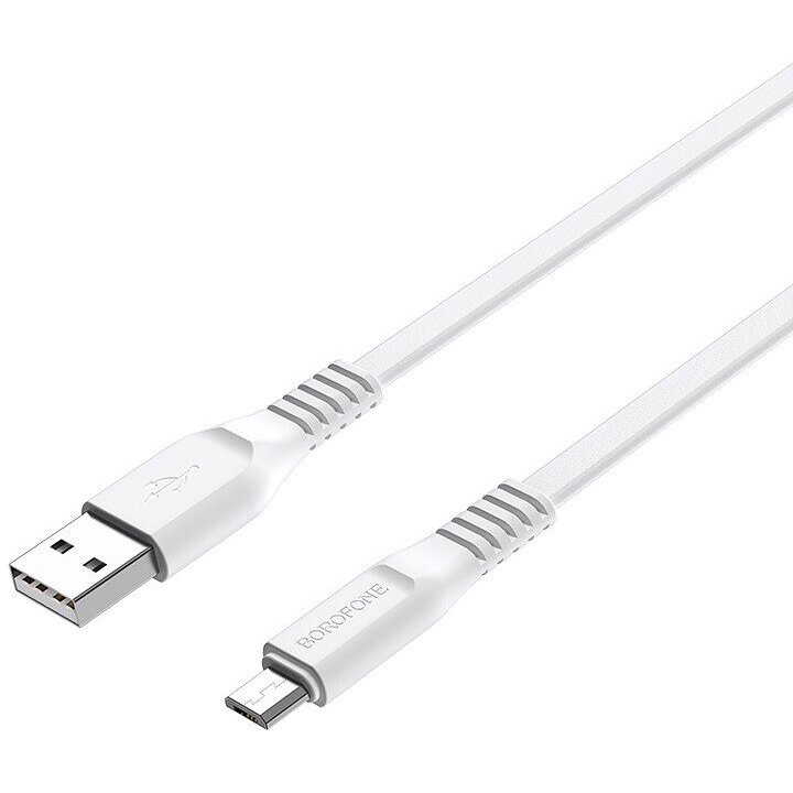 Cablu Date Micro Usb  BX23 Wide 1m Alb