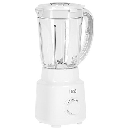 Blender De Masa 500W 1.5l 2x Viteze Lame Otel Inoxidabil Alb