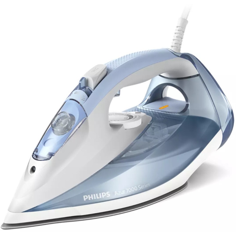 Fier De Calcat Seria 7000 DST7011/20 2600W 220g/min 300ml Talpa SteamGlide Plus Albastru/Gri