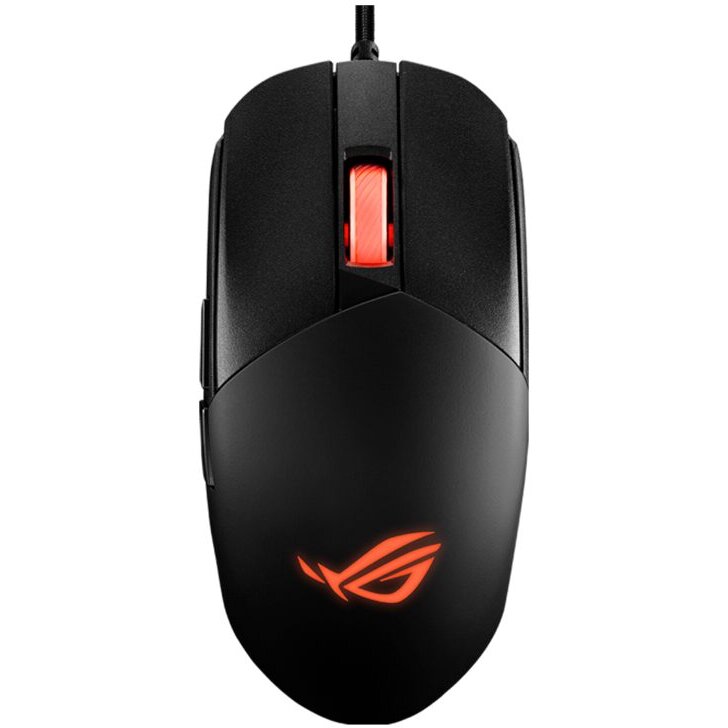 Mouse gaming Asus ROG Strix Impact II, Aura Sync, Negru - imagine 2