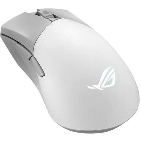 Mouse ASUS Gaming Wireless / Bluetooth ROG Gladius III AimPoint Moonlight Alb