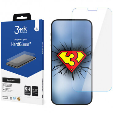 Folie De Protectie Ecran HardGlass pentru Apple iPhone 14 Pro Sticla securizata Full Glue
