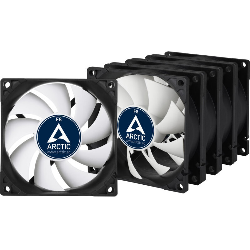 Ventilator AC F8 80mm Value 5-Pack