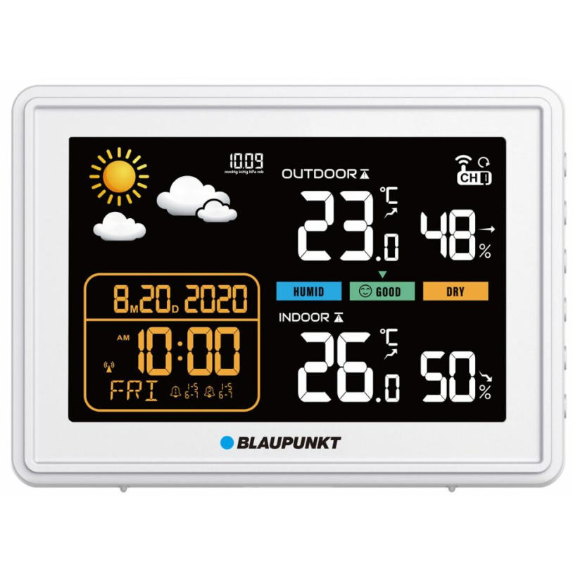 Statie Meteo WS30WH Ecran LCD Alb