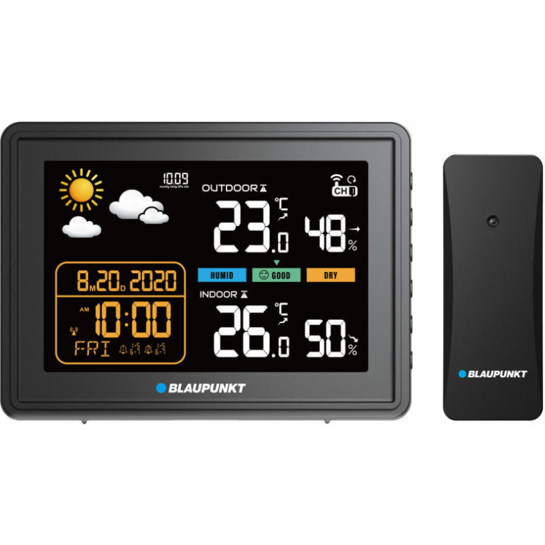 Statie Meteo WS30BK Ecran LCD Negru