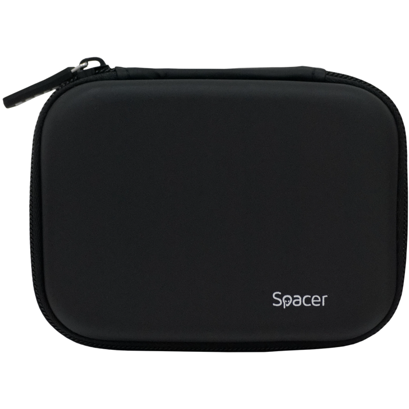 Husa Spacer Pentru HDD Buzunar Intern Plasă Negru