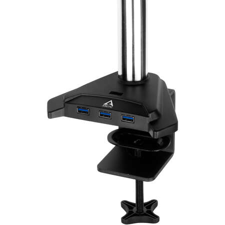 Suport Monitor ARCTIC Z1 Pro 4 Porturi USB 3.0 Negru