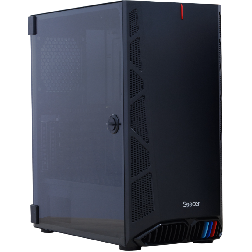 Carcasa Gaming Middle Tower ATX Fara Sursa Negru