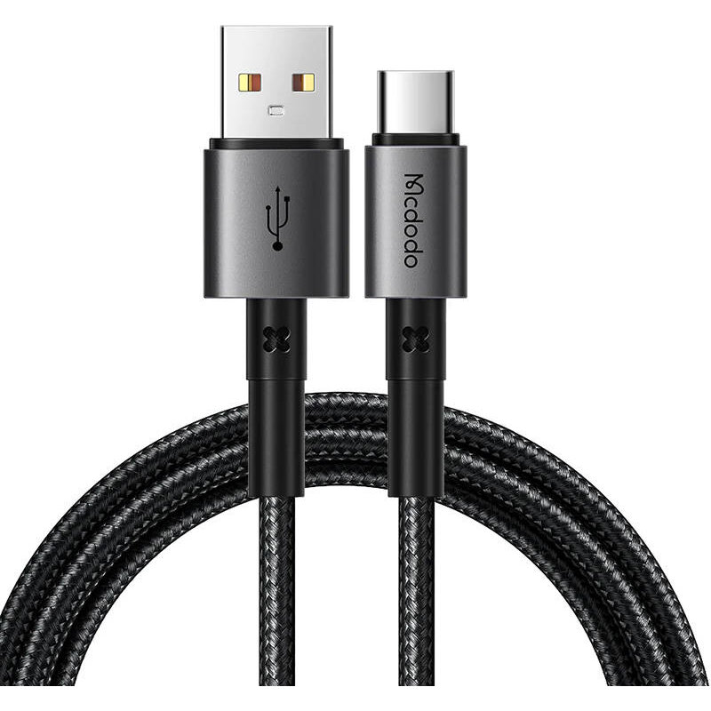 Cablu de date CA-3591, USB la USB-C, 100W, 6A,  480 Mbps, 1.8m Negru