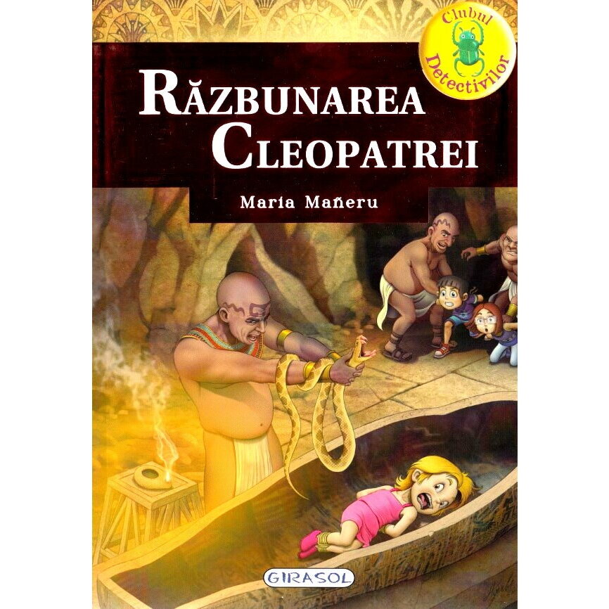 Jucarie Educativa Clubul detectivilor Razbunarea Cleopatrei