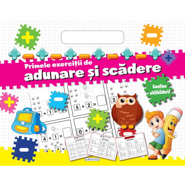 Jucarie Educativa Primele exercitii de adunare si scadere