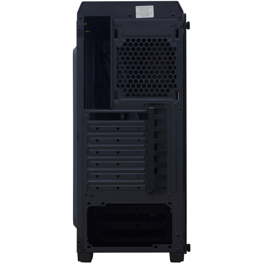 Carcasa Spacer Gaming Middle Tower ATX Fără Sursa Sticlă Securizată Negru/RGB — imaginea 6