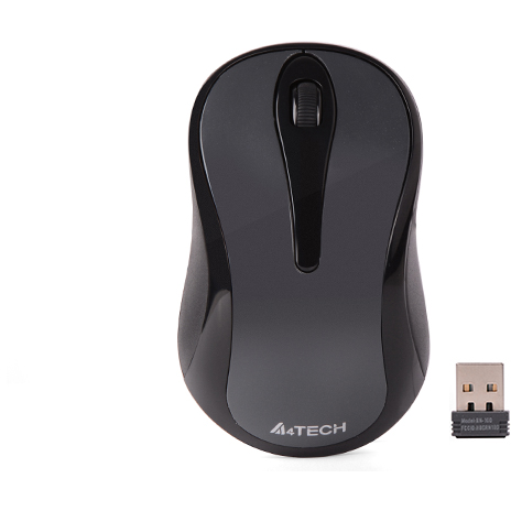 Mouse PC Wireless Gri