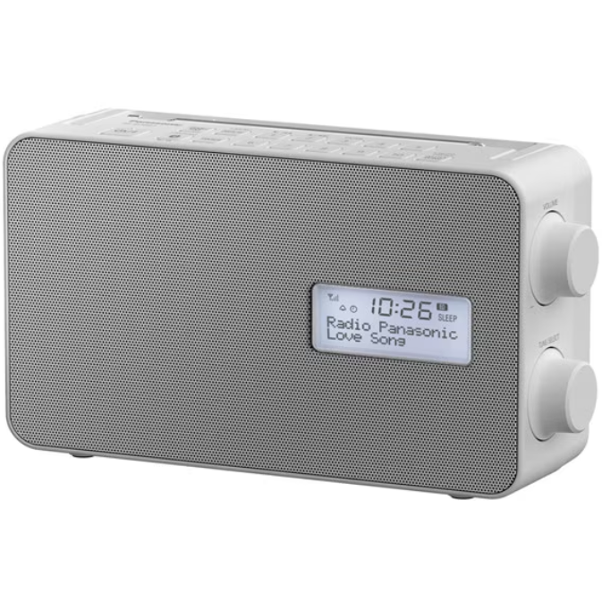 Radio FM AM/FM DAB+ BT Ceas Cu Alarma Plastic Gri