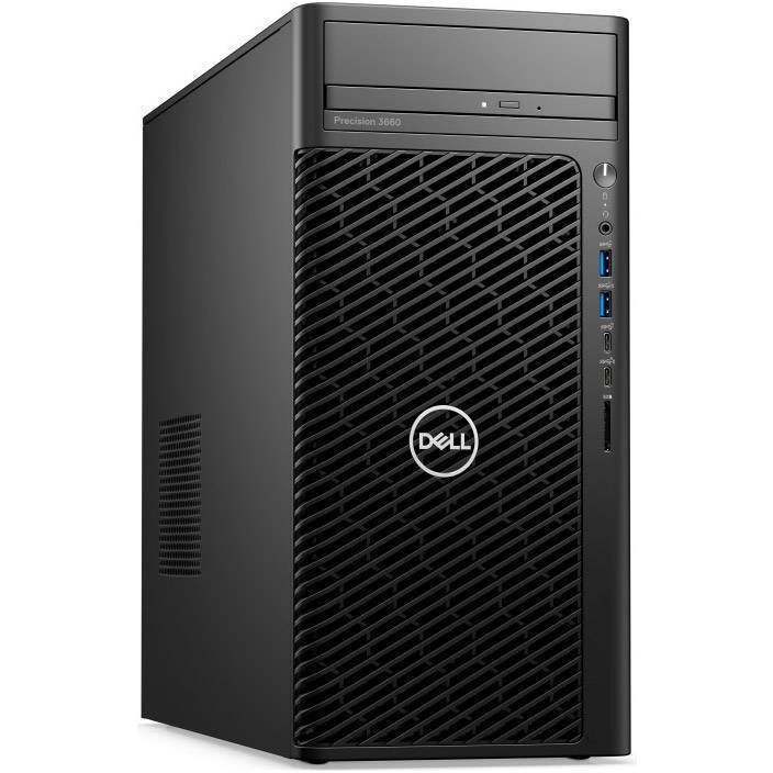 Sistem desktop Precision 3660 MT Intel Core i9-13900K 64GB DDR5 2x 4TB HDD 2TB SSD nVidia RTX A5000 