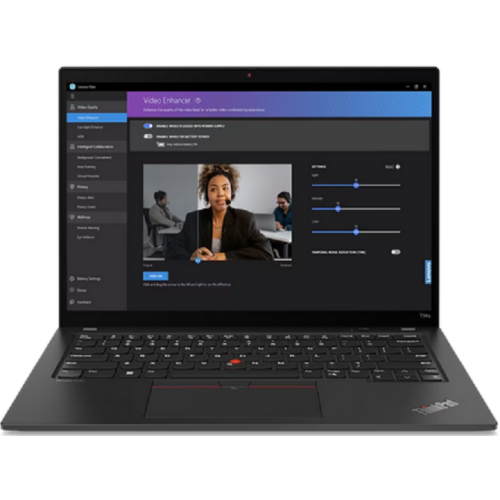 Laptop ThinkPad T14s 14 inch Intel Core i7-1355U 32GB 1TB SSD Windows 11 Pro Deep Black