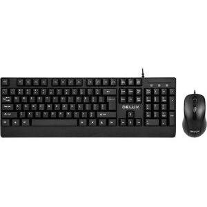 Kit Tastatura K6006U + Mouse M332BU Negru