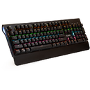 Tastatura Mecanica Spacer USB Switch-uri Mecanice Albastre 104 Taste Negru/RGB