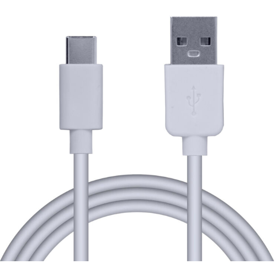 Cablu de date USB 3.0 La Type-C 0.5m Alb