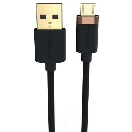 Cablu Date USB-A - Micro USB 1m Negru