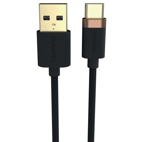 Cablu Date USB-A - USB-C 1m Negru