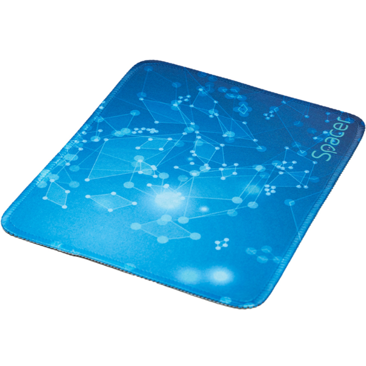 Mousepad Cauciuc Si Material Textil 220 x 180 x 2mm Albastru