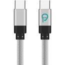 Pentru Smartphone USB Type-C La USB Type-C 1m Argintiu