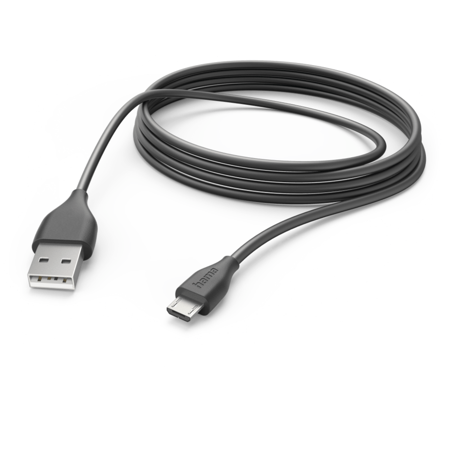 Cablu de Incarcare USB A MicroUSB Negru