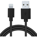 Cablu de date Spacer Pentru Smartphone USB 2.0 La Lightning 1.8m Negru