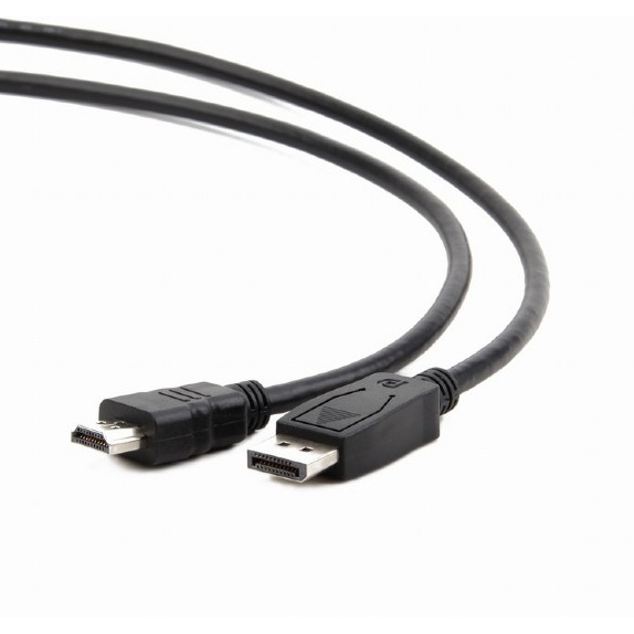 Cablu Video Spacer Adaptor DisplayPort La HDMI 4K 1.8m Negru