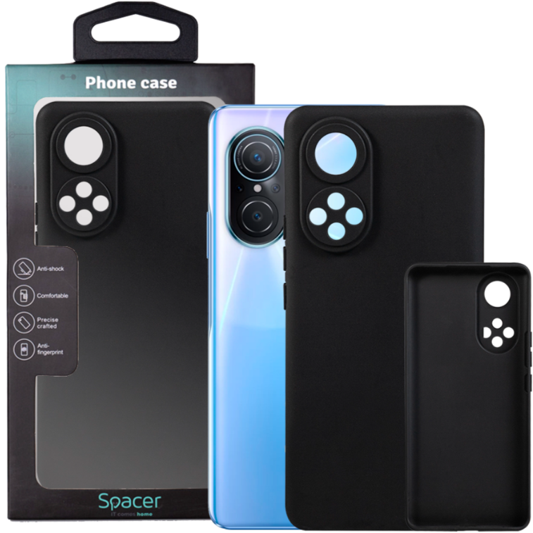 Husa Spacer Pentru Huawei Nova 9 TPU Negru