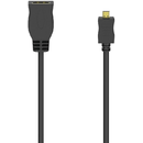 HDMI Type-D Ethernet Negru