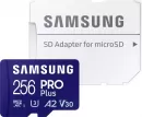 Card Samsung Pro Plus 256GB microSDXC Clasa 10 + Adaptor SD