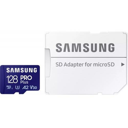 Card Pro Plus 128GB microSDXC Clasa 10 + Adaptor SD
