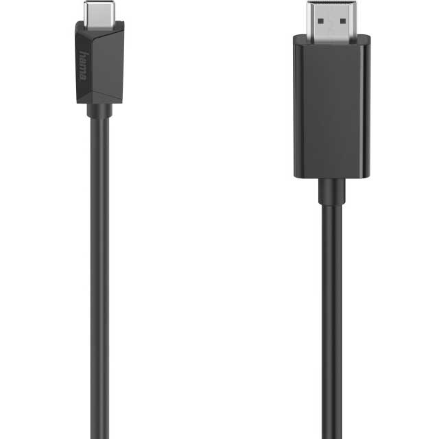 Cablu Hama Video USB C HDMI 4K Gri