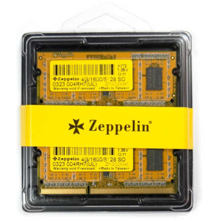 Memorie laptop Zeppelin 8GB (2x4GB) DDR3 1600MHz