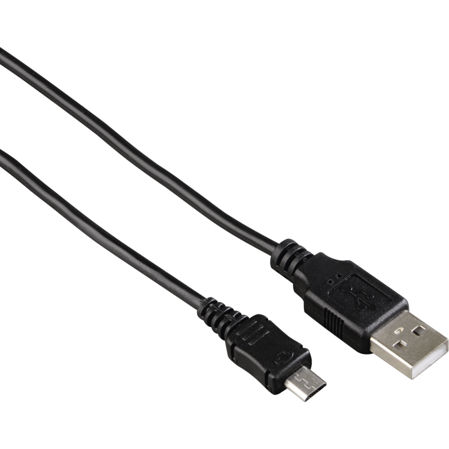 Cablu de Date Micro USB 2.0 Negru