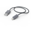Cablu de Date Hama USB A Lightning Gri