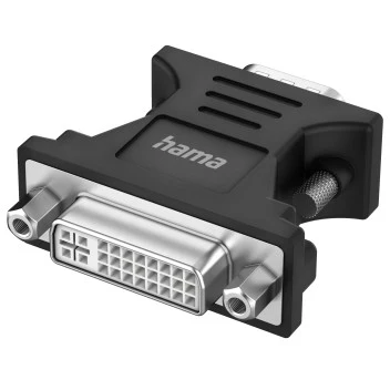 Adaptor Hama Video VGA Plug DVI Negru