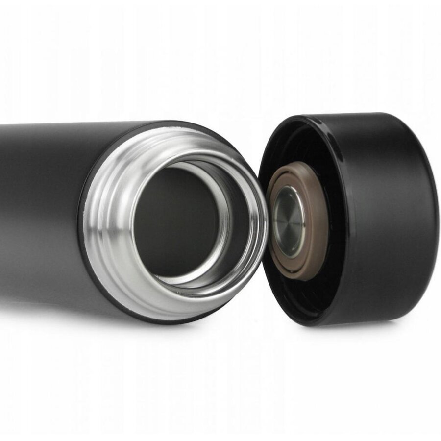 Termos Afisaj LED Tactil 280ml TB2110 Negru Mat