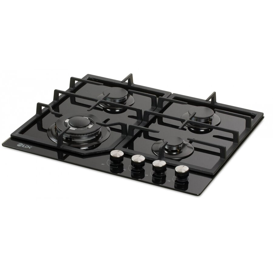 Plita Incorporabila Almeria Wok Jz4bk60 Gaz 4 Arzatoare Wok Aprindere Electrica Gratare Fonta Sigura
