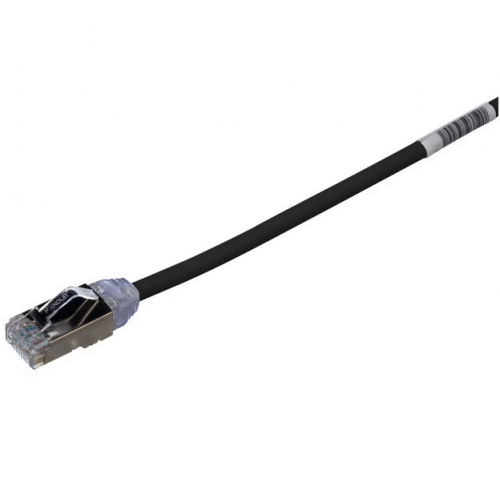 Patchcord Cat 6A 0.2m Black